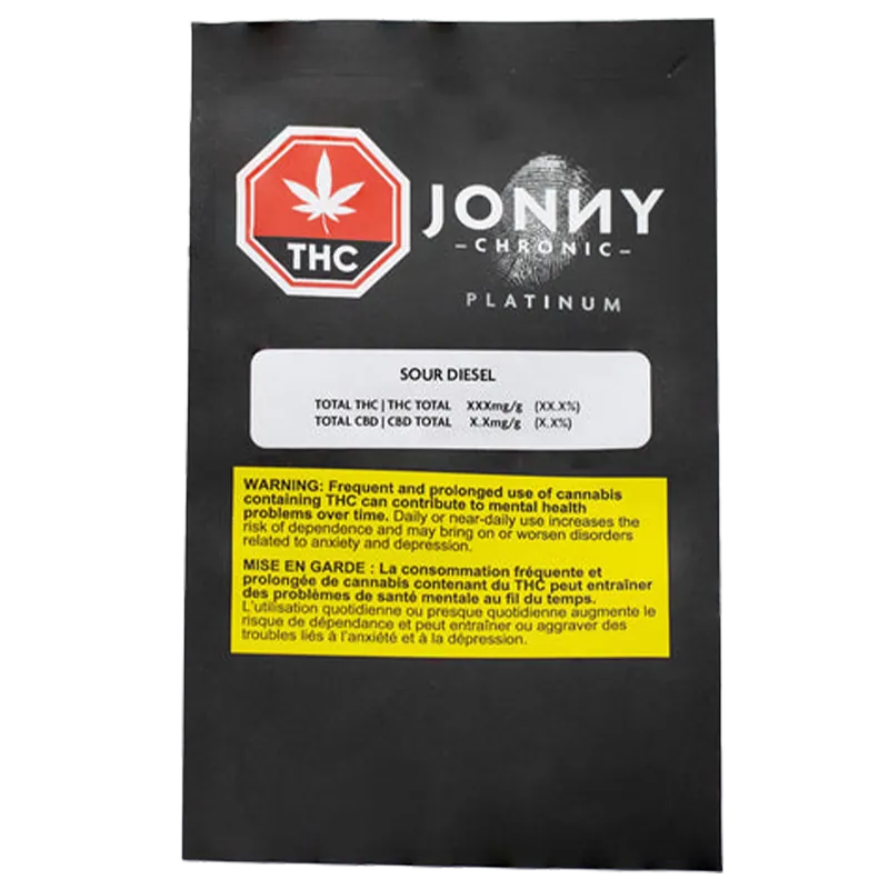 Jonny Chronic 0.5 g Sour Diesel Liquid Diamonds Disposable Vape Vapes