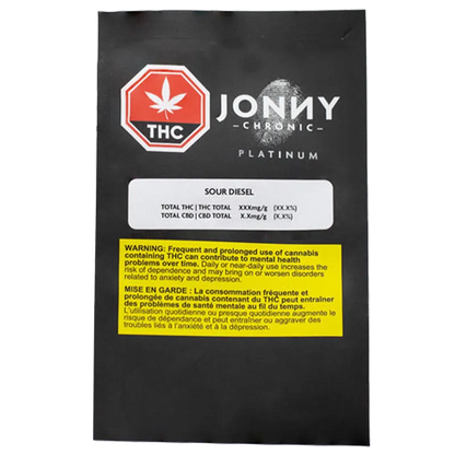 Jonny Chronic 0.5 g Sour Diesel Liquid Diamonds Disposable Vape Vapes