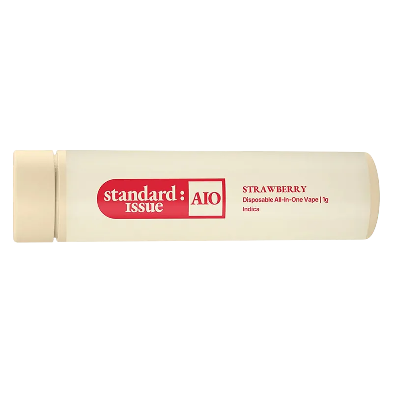 Vapes 1 g Strawberry Disposable Vape Standard Issue