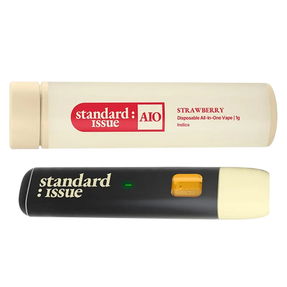 Vapes 1 g Strawberry Disposable Vape Standard Issue