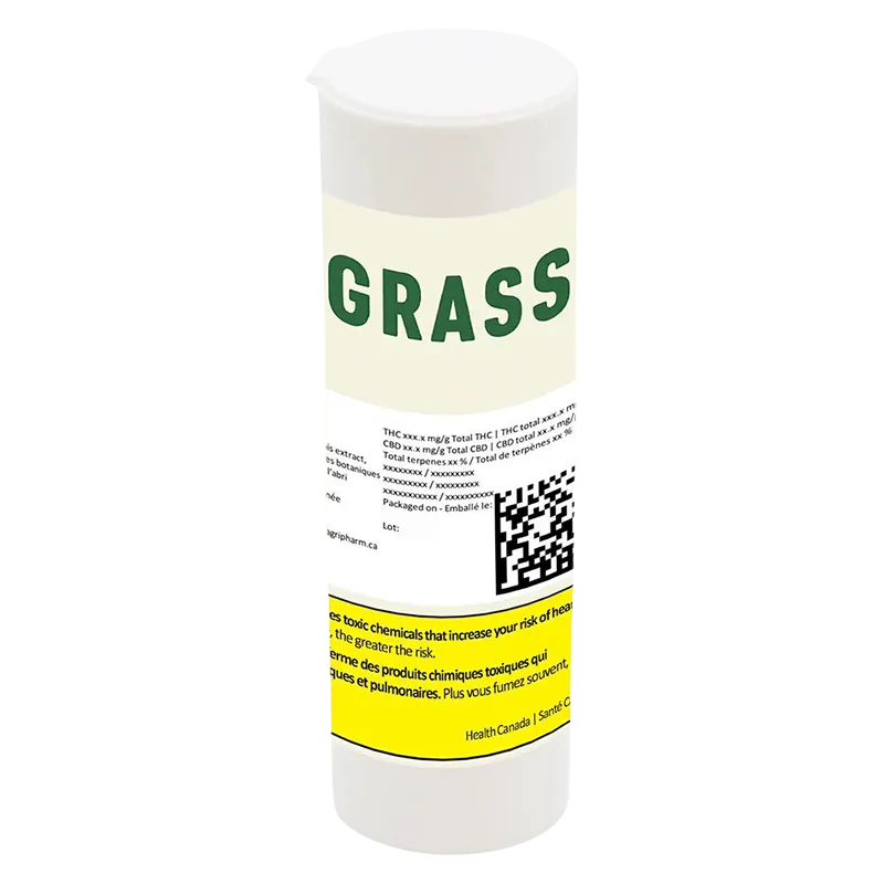 Grass 0.95 g 98+ Pink Kush Vape Cartridge 510 Carts