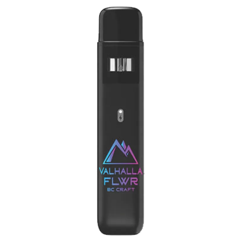 Valhalla Flwr 1 g Super Buff Cherry Cured Resin Disposable Vape Vapes