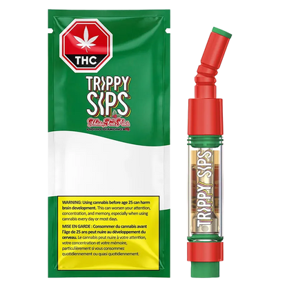Trippy Sips 0.95 g Holiday Fruit Punch 97+ Liquid Diamond Vape Cartridge Vapes