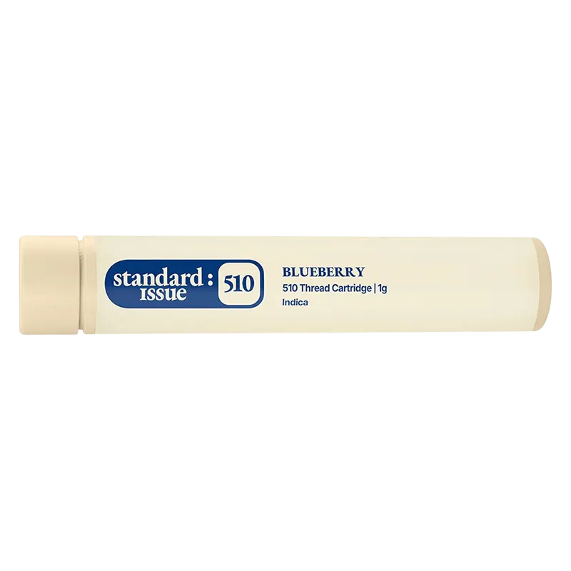 Standard Issue 1 g Blueberry Vape Cartridge Vapes