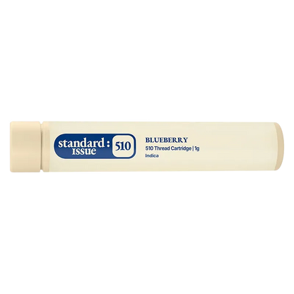 Standard Issue 1 g Blueberry Vape Cartridge Vapes