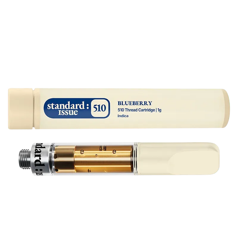 Standard Issue 1 g Blueberry Vape Cartridge Vapes