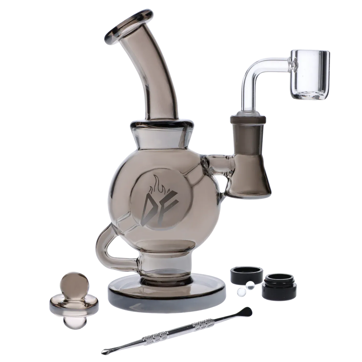 Smoky Rig Dab Freak - Firespine Dab Rig 6.7 in: Lowest Price | Canna Cabana