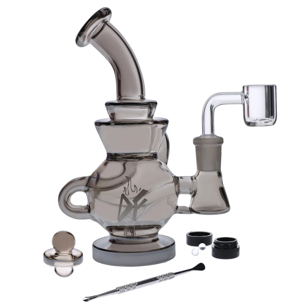 Smoky Rig Dab Freak - Squall Dab Rig 6.7 in: Lowest Price | Canna Cabana