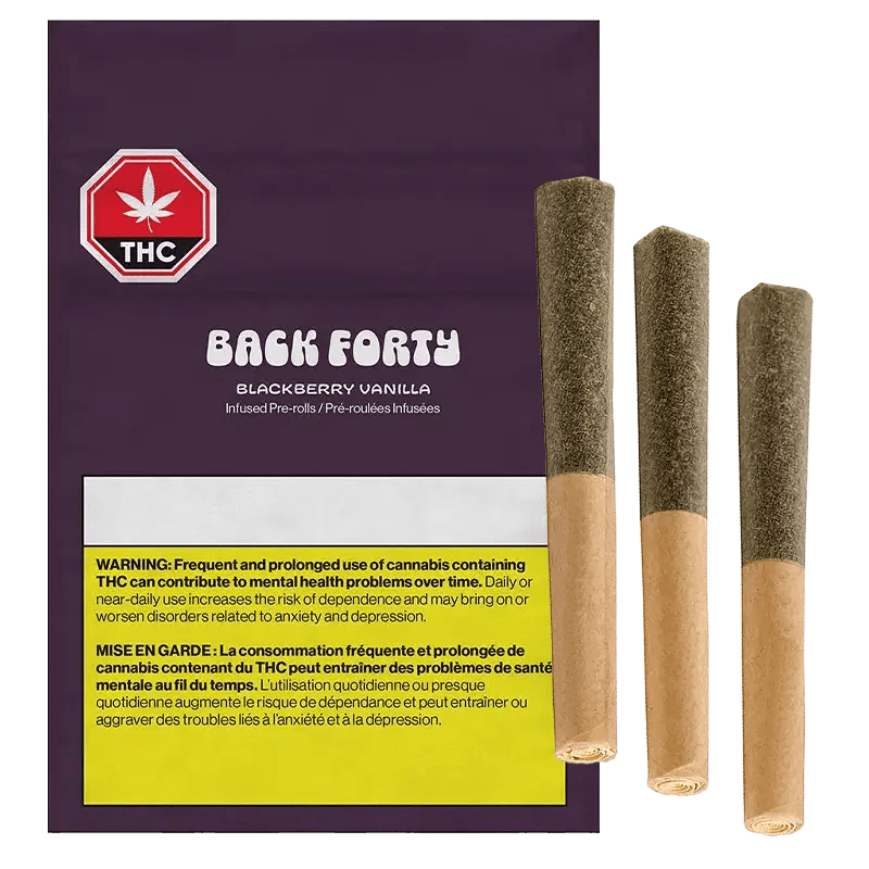 Back Forty 1.5 g Infused Pre-Rolls