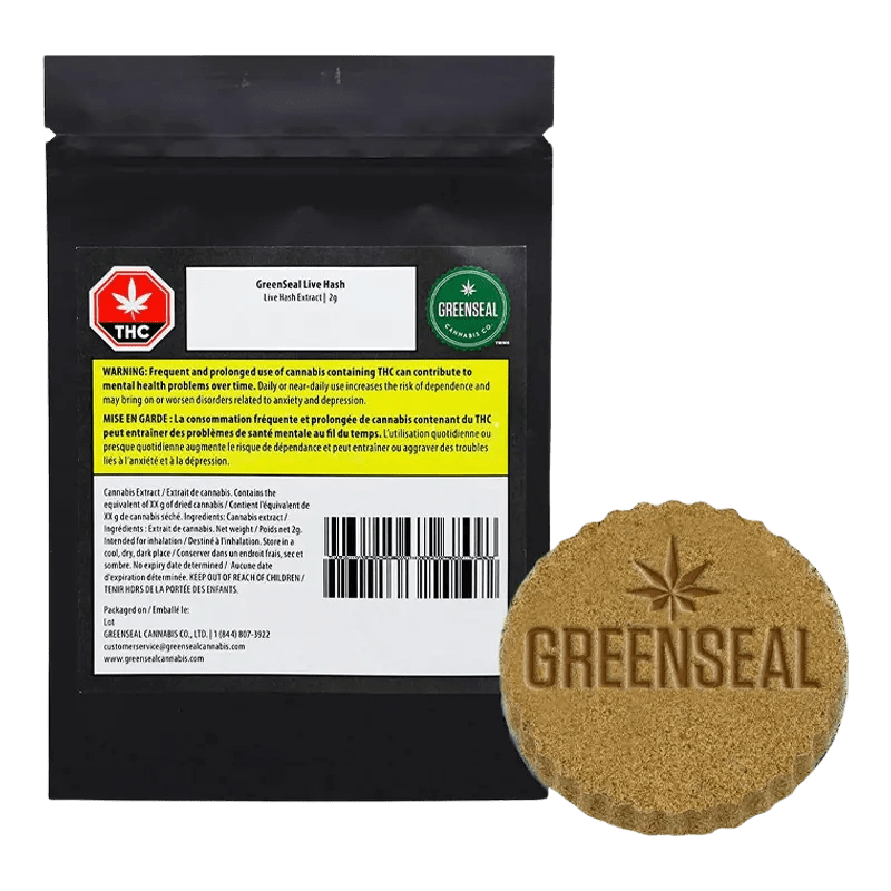 GreenSeal 2 g Hash & Kief