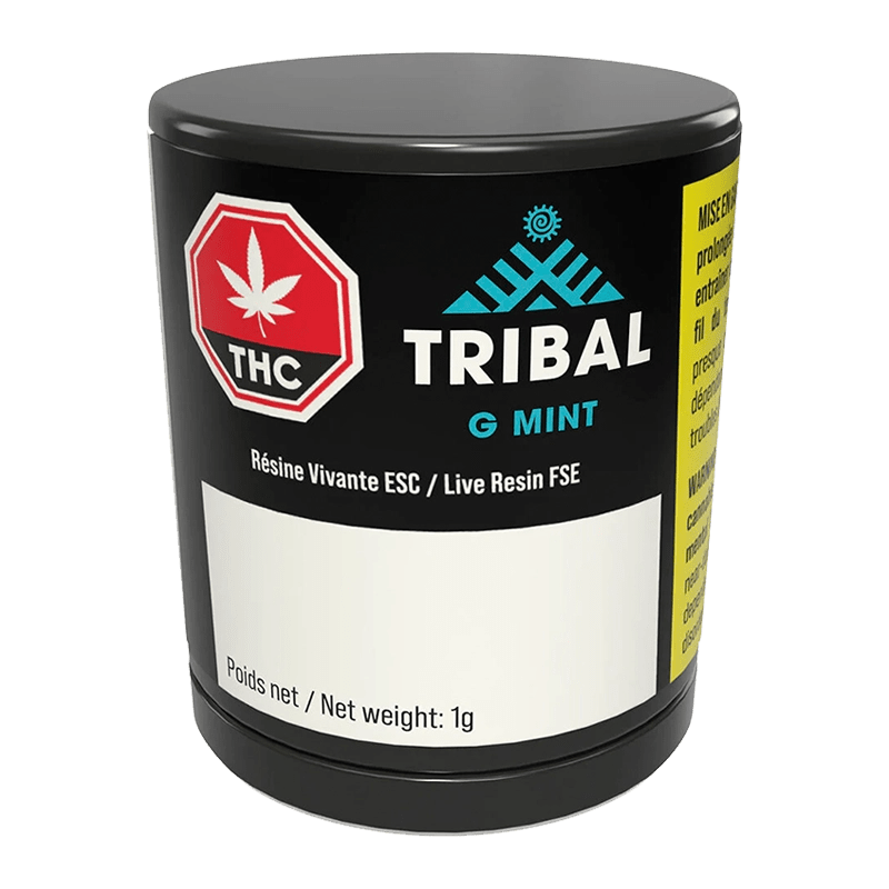 Tribal 1 g Gelato Mint Full Spectrum Live Resin Resin