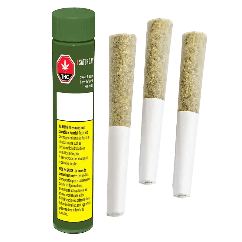 Saturday 1.5 g Infused Pre-Rolls