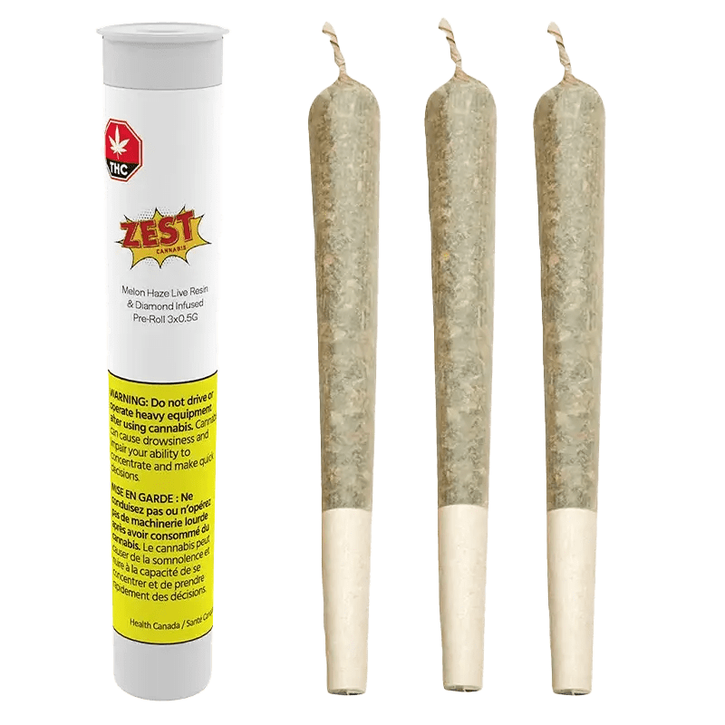 Zest 1.5 g Infused Pre-Rolls