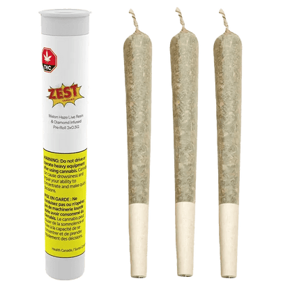 Zest 1.5 g Infused Pre-Rolls