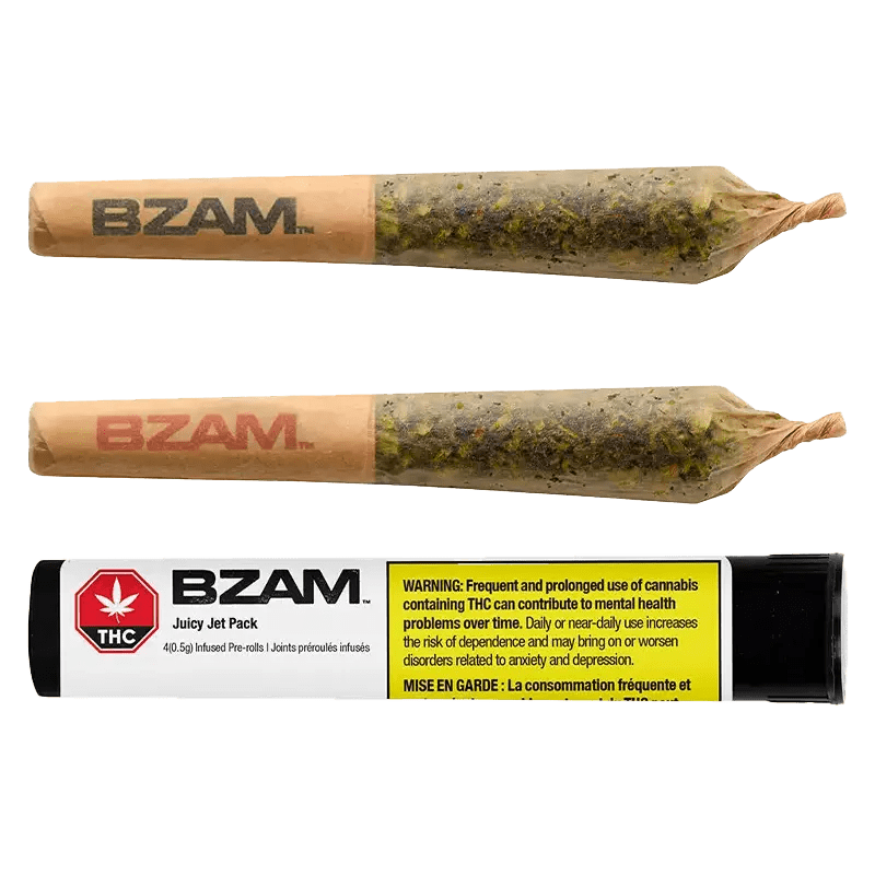 BZAM 2 g Infused Pre-Rolls