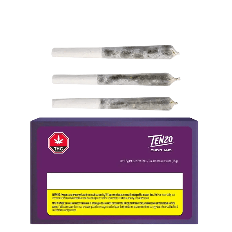 Tenzo 3 x 0.5 g Infused Pre-Rolls