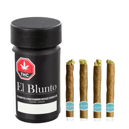 El Bluntito Diamond Tiffany & OG Infused PR 4 x 0.85 g