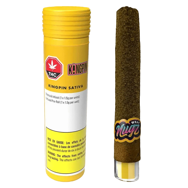 Nugz Wrap Kingpin Wrap Infused PR 1g | Canna Cabana: Lowest Price