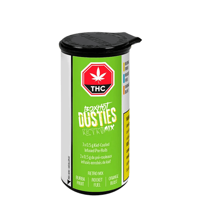 Dusties - Retro Mix Kief Coated Infused PR 3 x 0.5 g