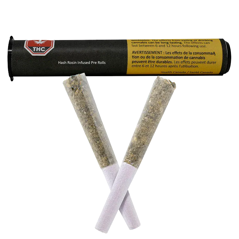 Rosin Heads 1 g Hash Rosin Infused PR 2 x 0.5 g Infused Pre-Rolls