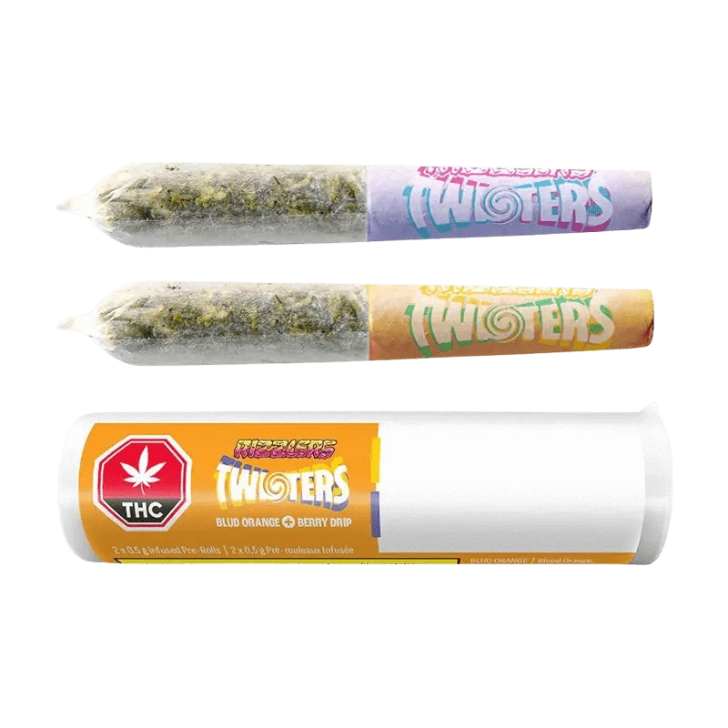 Rizzlers Twisters Blud Orange Berry Infused Pre Rolls: Lowest