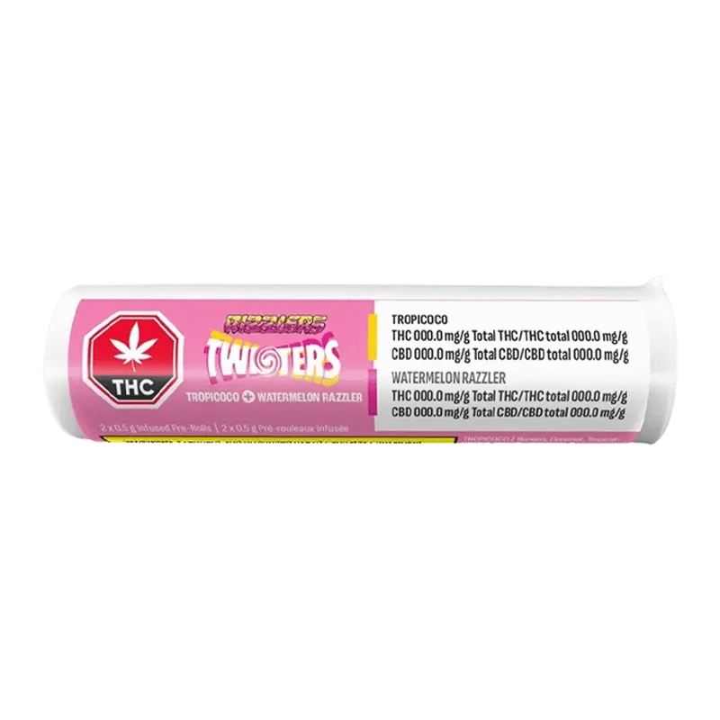 Tropicoco Rizz Rizzlers Twisters Tropicoco Watermelon Infused Pre-Rolls: Lowest Price ...