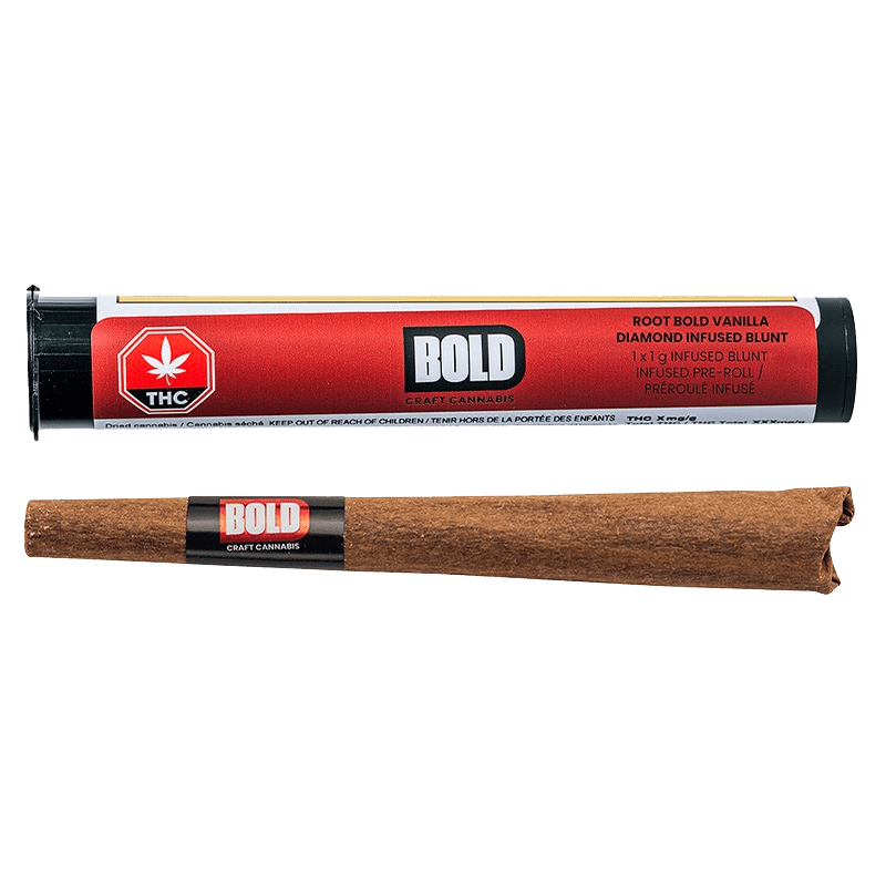 Bold 1 g Root Bold Vanilla Diamond Infused Blunt PR 1 x 1 g Infused Blunts