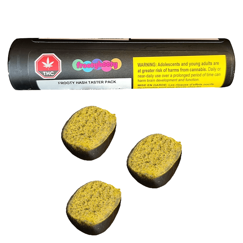 Frootyhooty 2.1 g Frooty Hash Taster Pack 3 x 0.7 g Hash & Kief