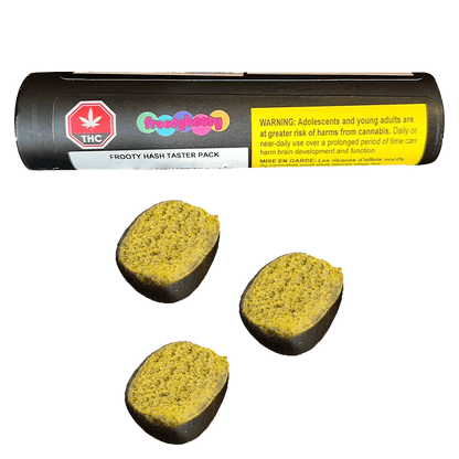 Frootyhooty 2.1 g Frooty Hash Taster Pack 3 x 0.7 g Hash & Kief