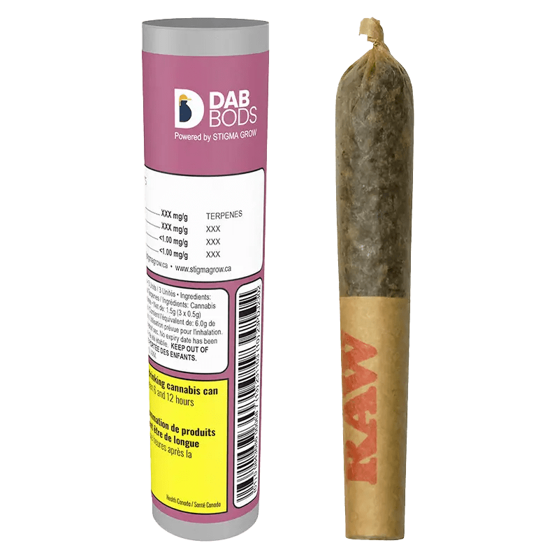 Dab Bods 0.7 g Infused Pre-Rolls