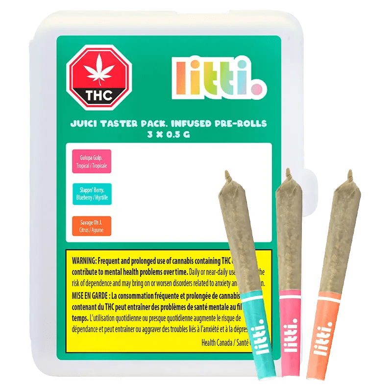 LITTI 3 x 0.5 g Infused Pre-Rolls