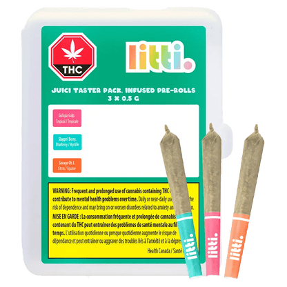 LITTI 3 x 0.5 g Infused Pre-Rolls