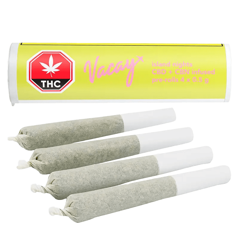 Vacay 4 x 0.5 g Infused Pre-Rolls