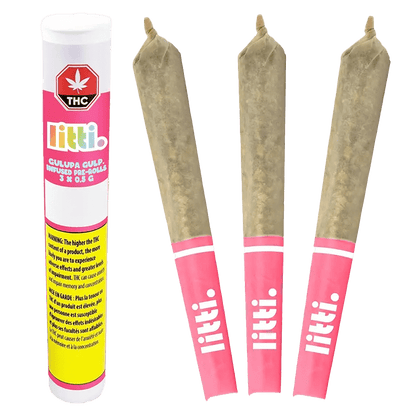 LITTI 3 x 0.5 g Infused Pre-Rolls