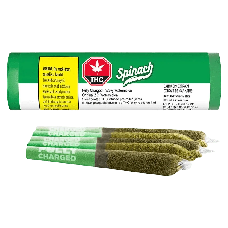 Spinach Fully Charged Wavy Watermelon Pre Rolls: Lowest Price Spinach Fully Charged Wavy Watermelon Pre Rolls: Lowest Price