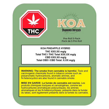 KOA 2.5 g Infused Pre-Rolls