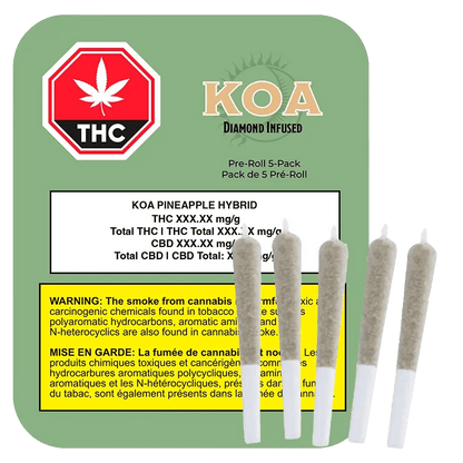 KOA 2.5 g Infused Pre-Rolls