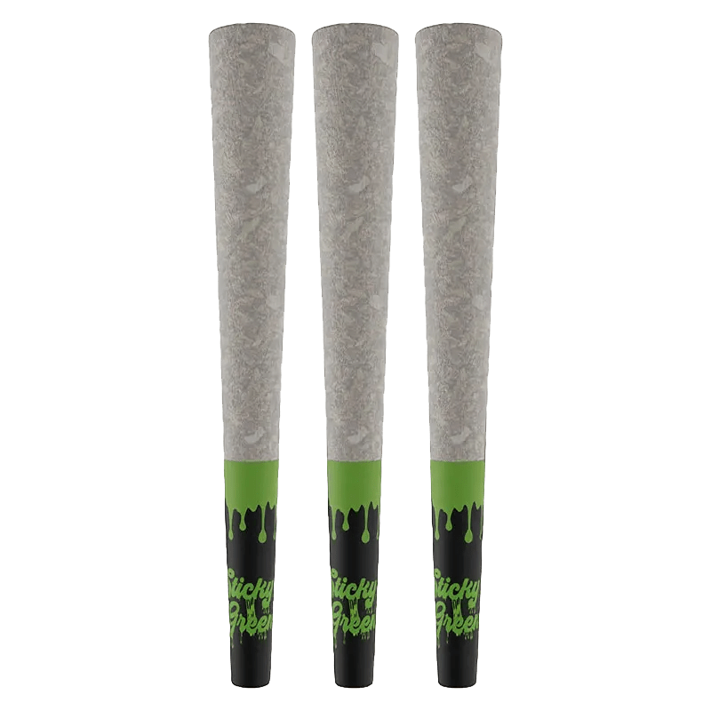 Sticky Greens 1.5 g Infused Pre-Rolls