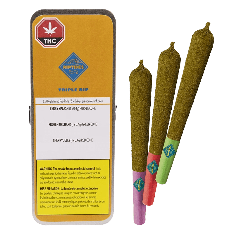 Riptides 1.2 g Combo Pack Infused PR 3 x 0.4 g Pre-Rolls