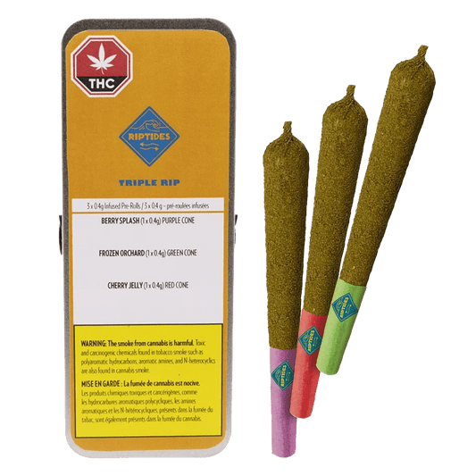 Riptides 1.2 g Combo Pack Infused PR 3 x 0.4 g Pre-Rolls