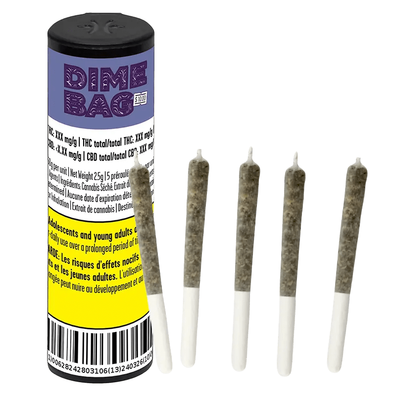 Dime Bag 2.5 g Infused Pre-Rolls