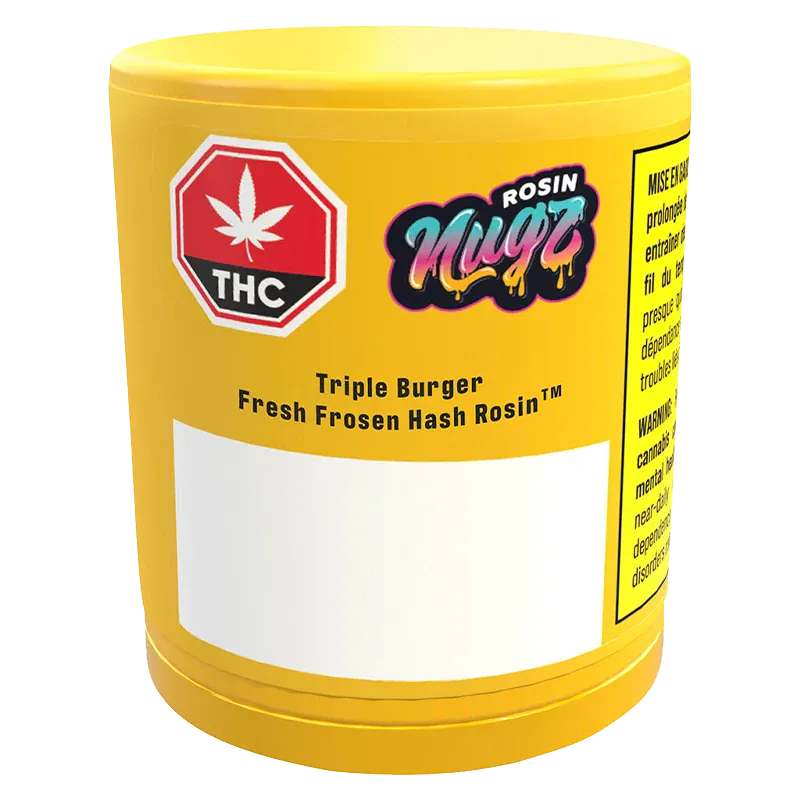 Nugz Rosin 1 g Triple Burger Fresh Frozen Hash Rosin Rosin