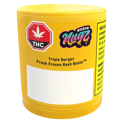 Nugz Rosin 1 g Triple Burger Fresh Frozen Hash Rosin Rosin