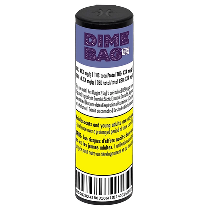 Dime Bag 2.5 g Dime Bag Sweet Chili Glaze Pocket Rockets | Canna Cabana Infused Pre-Rolls