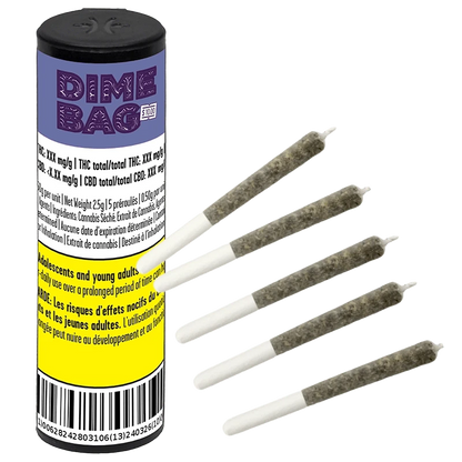 Dime Bag 2.5 g Dime Bag Sweet Chili Glaze Pocket Rockets | Canna Cabana Infused Pre-Rolls