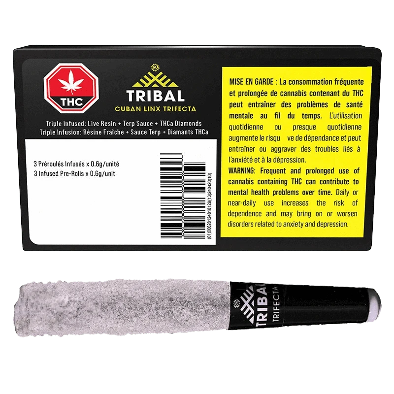 Cuban Linx Trifecta Infused PR 3 x 0.6 g: Lowest Price | Canna Cabana