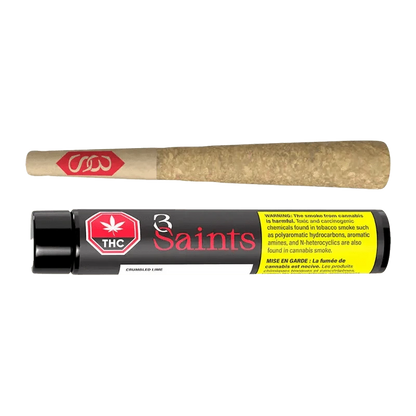 3Saints 0.6 g Crumbled Lime Hash Infused PR 1 x 0.6 g Pre-Rolls