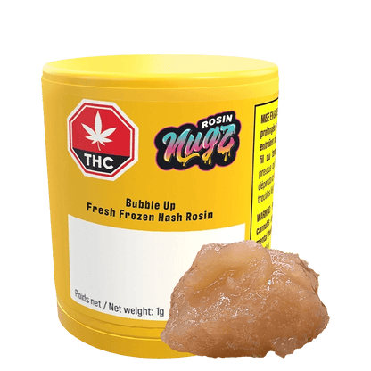 Nugz Rosin 1 g Bubble Up Fresh Frozen Hash Rosin Concentrates