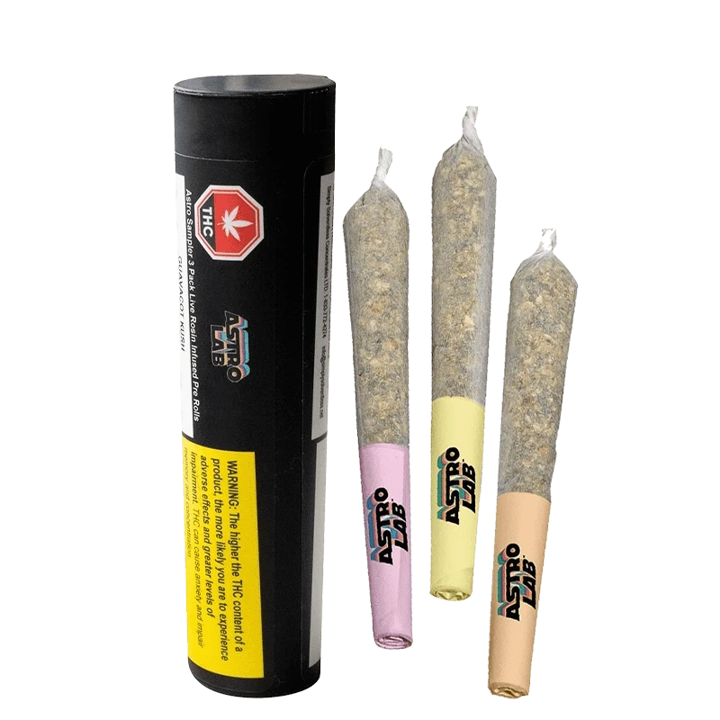 Astrolab Astro Sampler Live Rosin Infused PR 3x0.5g Sativa: Lowest