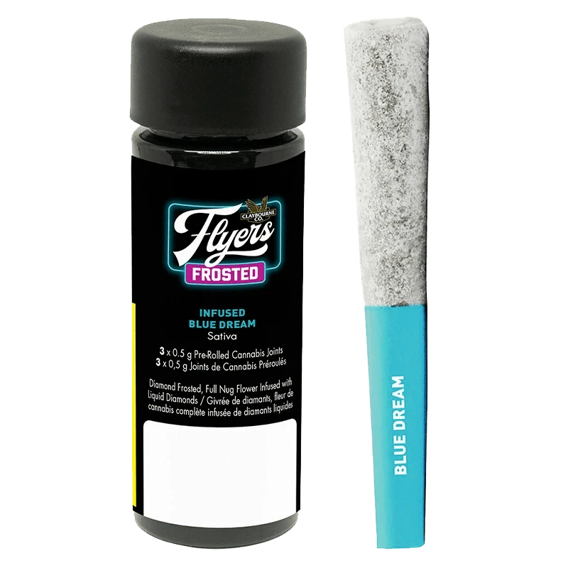 Clayborne Blue Dream Diamond Infused PR 3x0.5g Sativa: Lowest Price